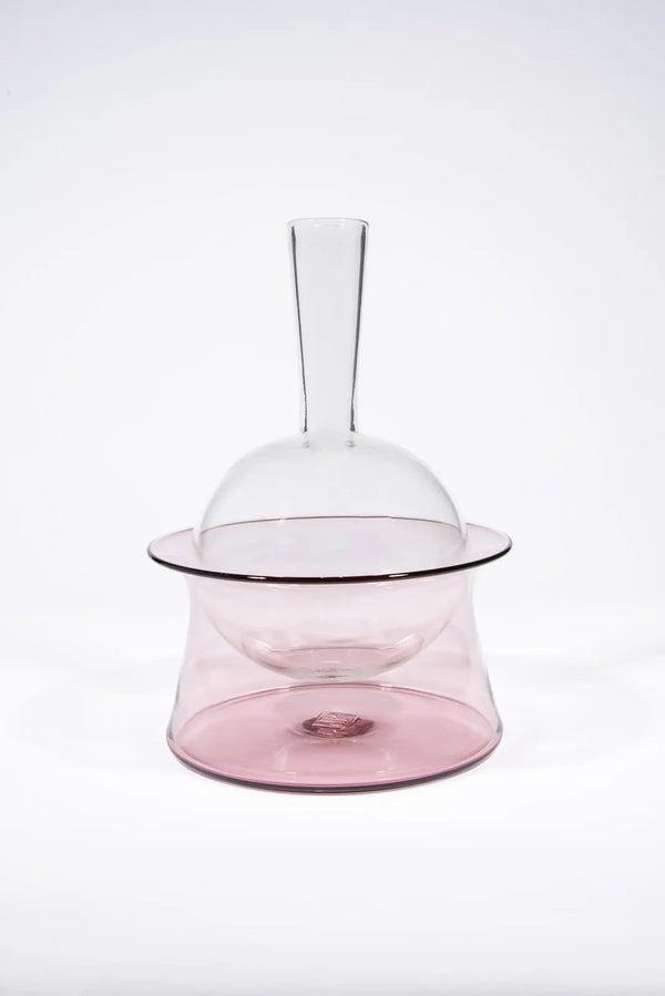 Equilibrium Decanter in Mauve, from Tyler Barry Designs