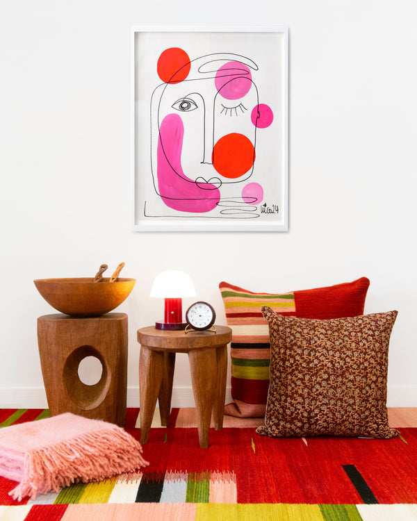 Medium Visage 5 in Colors, by Nicolette Schouten