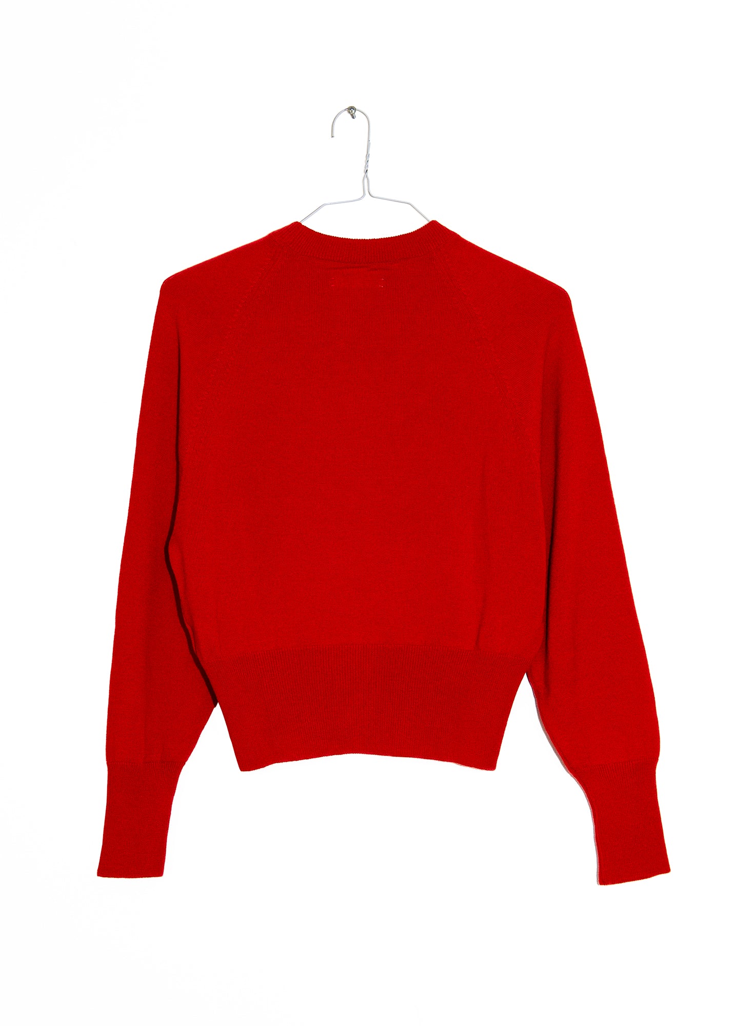 Merino Wool Sweater in Red, from Cordera
