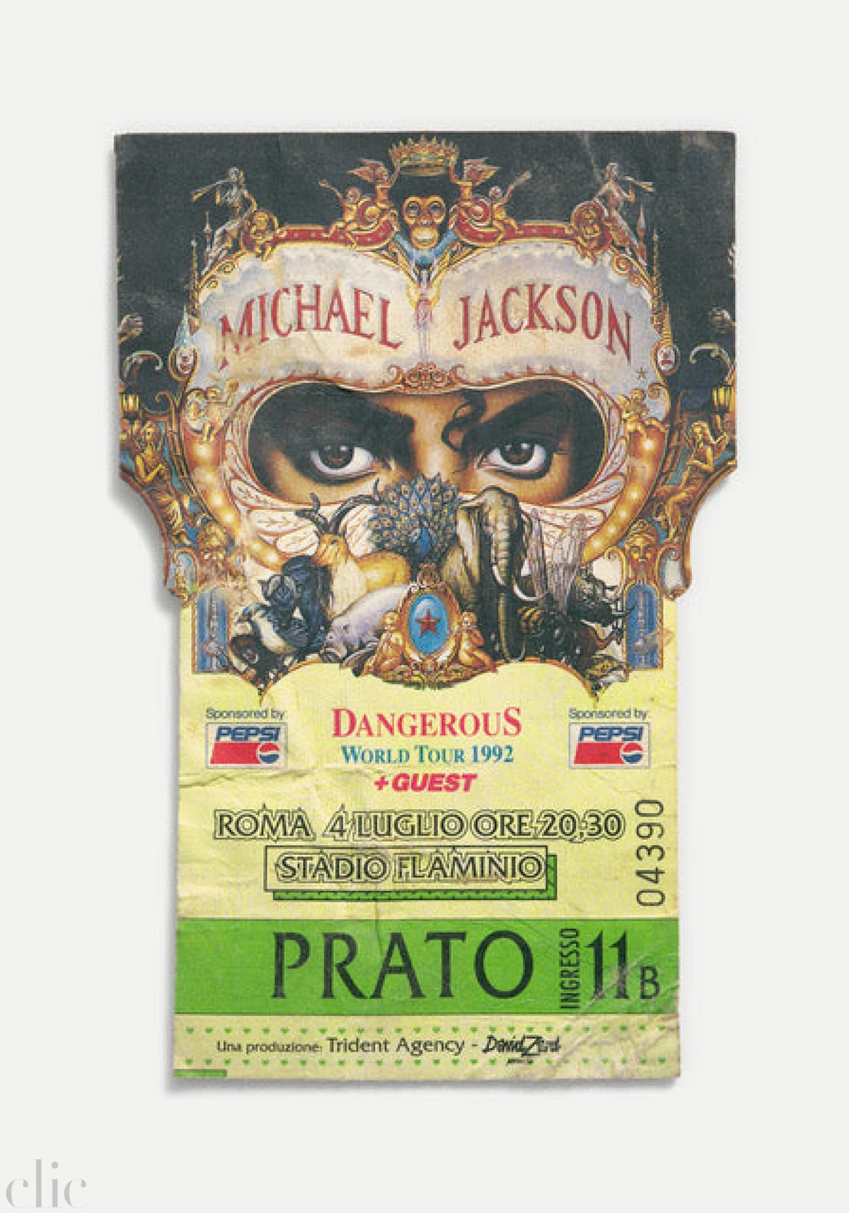 Micheal Jackson, Stadio Flaminio, Rome, Italy 1992 by Blaise Hayward