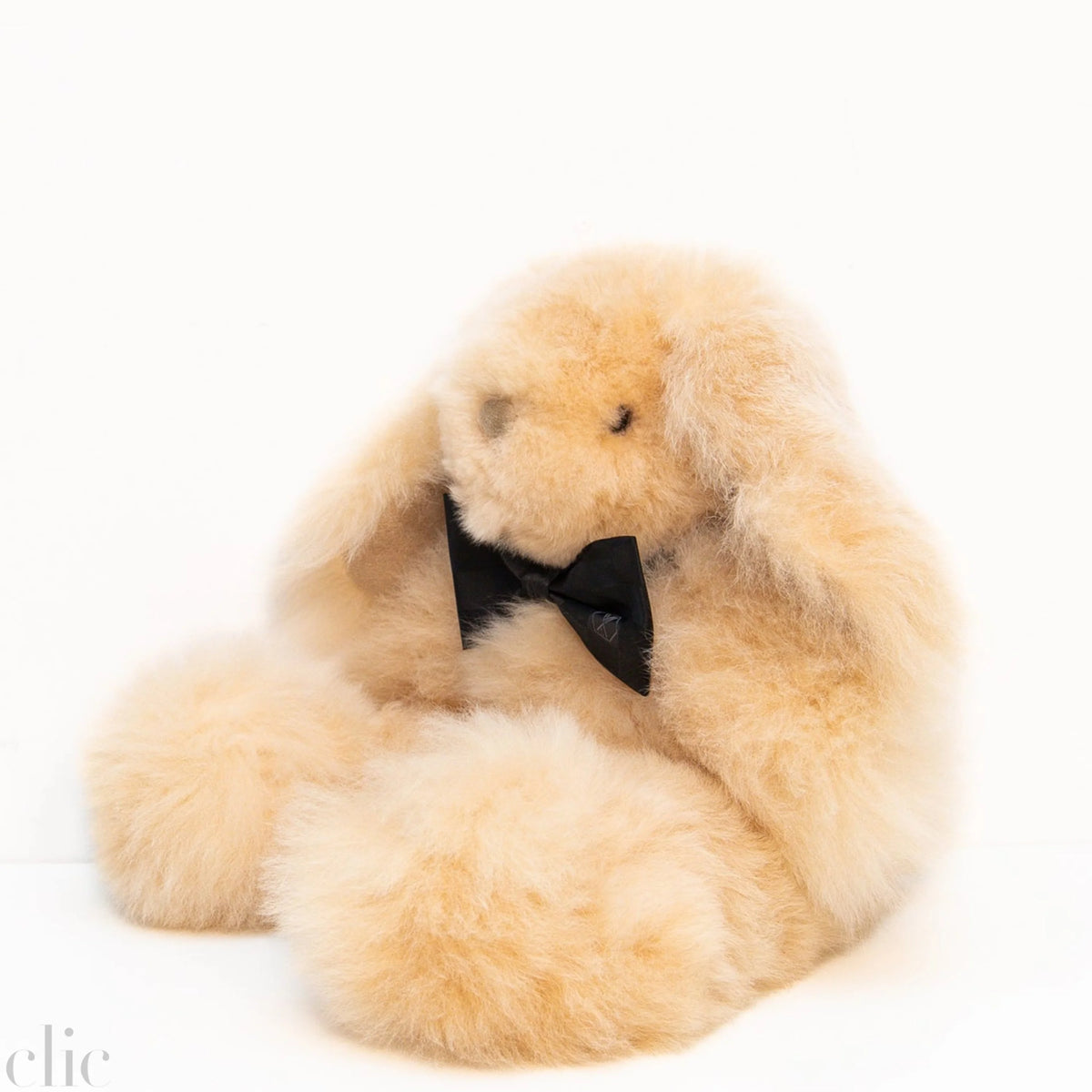Milo Large Rabbit in Champagne, from Weich Couture Alpaca