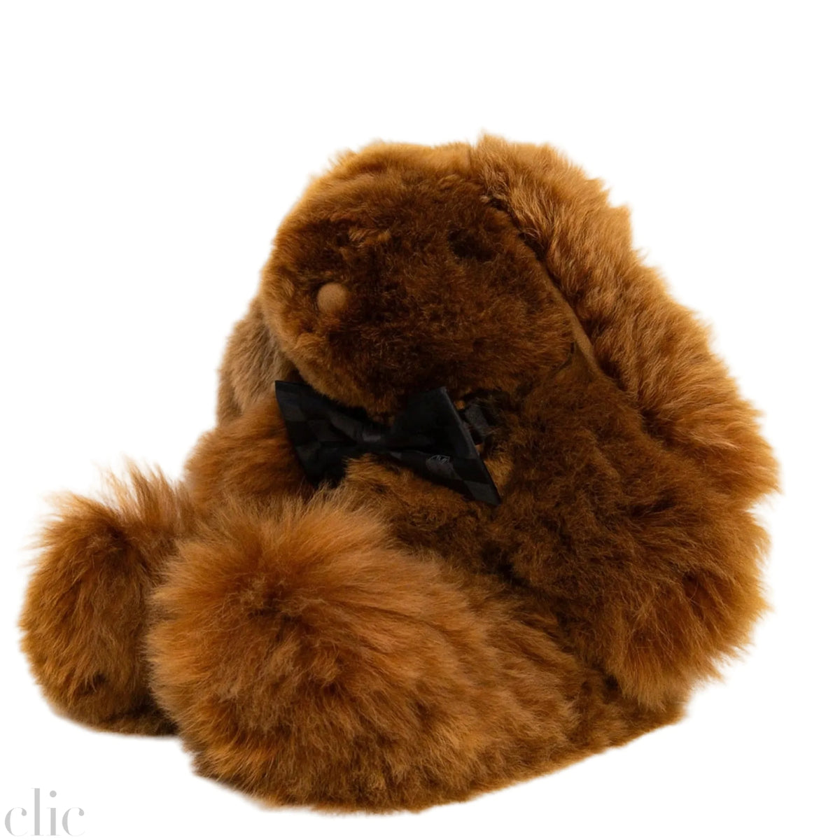 Milo Large Rabbit in Gold, from Weich Couture Alpaca
