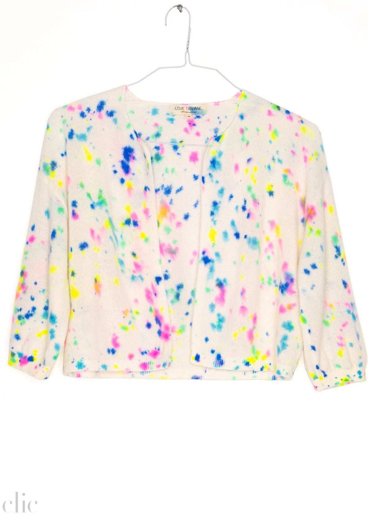 Mini Cashmere Confetti Cardigan, from Love Tanjane