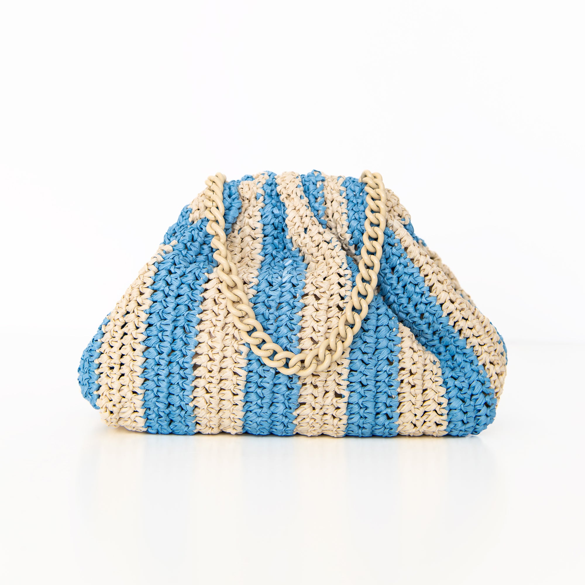 Mini Game Crochet in Light Blue, from Maria La Rosa