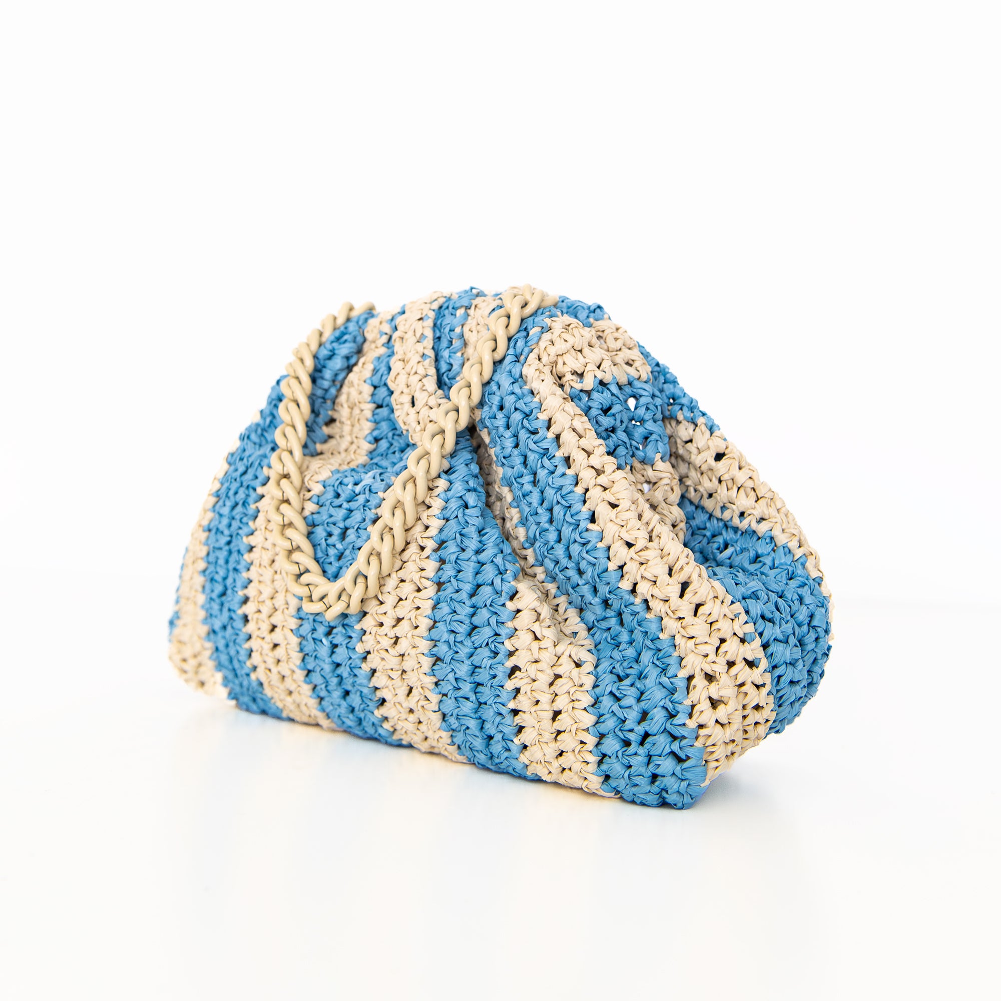 Mini Game Crochet in Light Blue, from Maria La Rosa