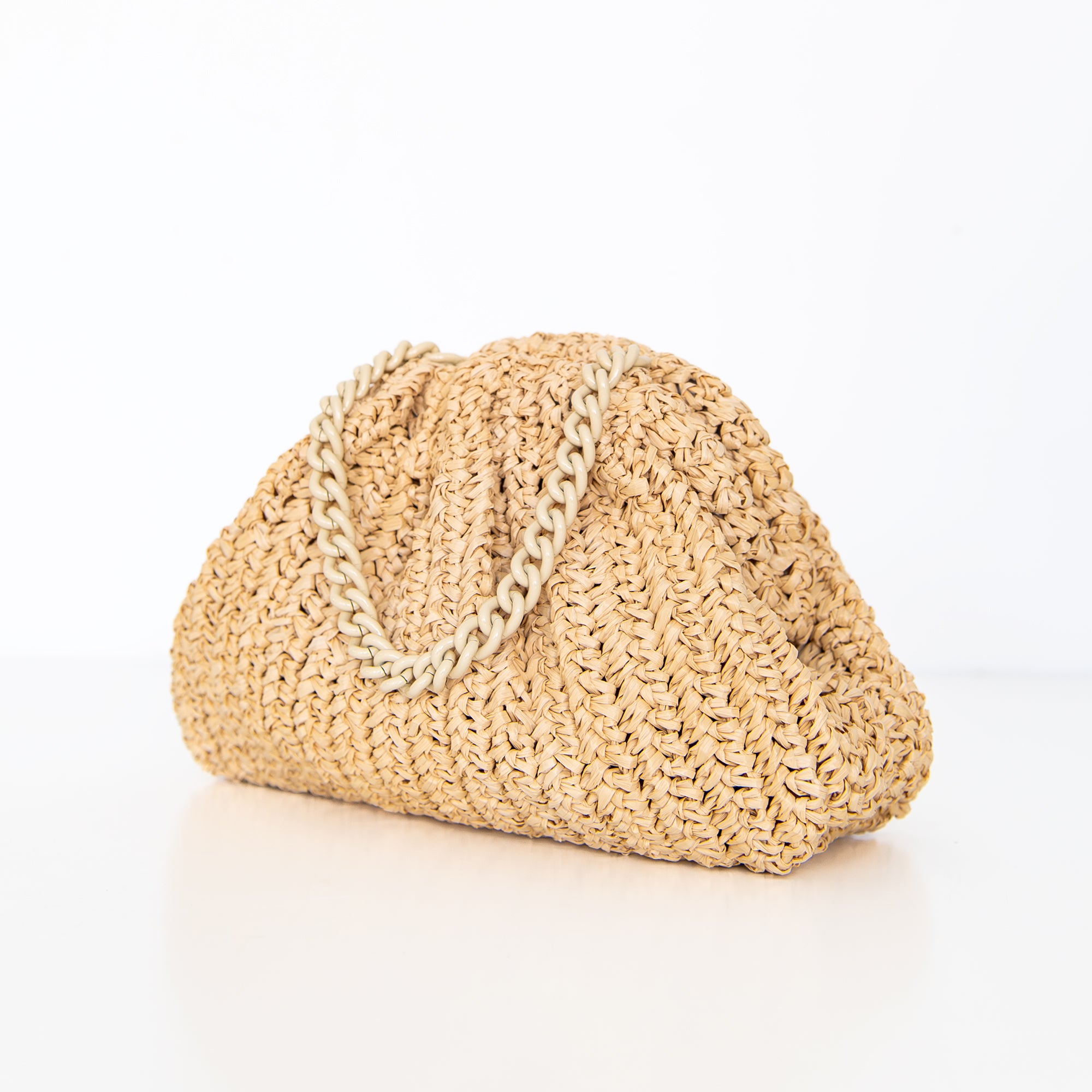 Mini Game Crochet Solid in Natural, from Maria La Rosa