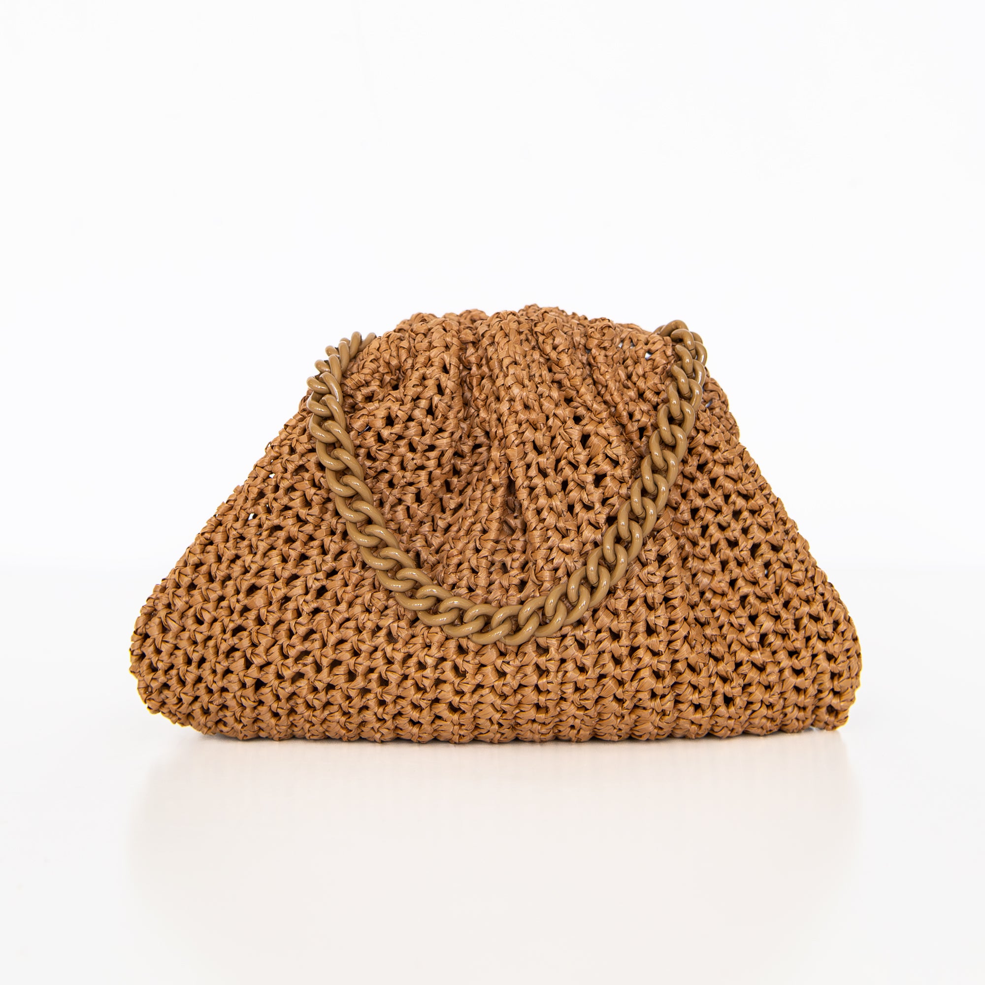 Mini Game Crochet Solid in Tabacco, from Maria La Rosa