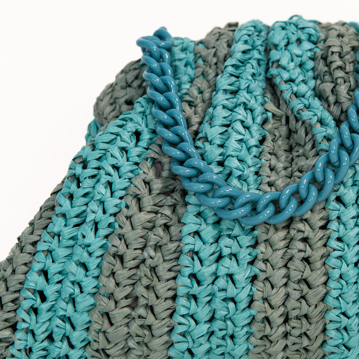 Mini Game Crochet Bag in Water, from Maria La Rosa