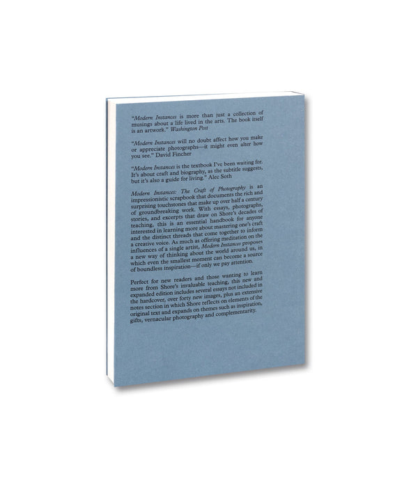 Modern Instances: The Craft of Photography (Expanded Edition), Stephen Shore