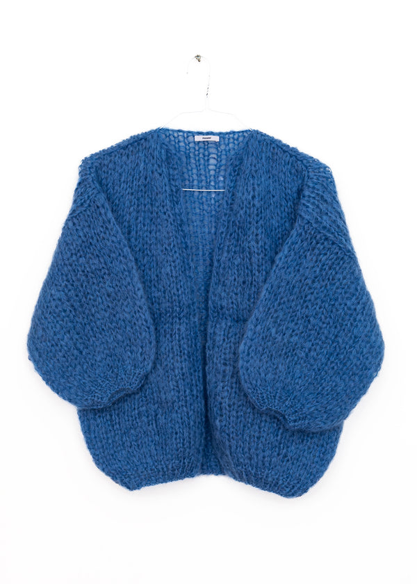 Mohair Big Cardigan in Dove Blue, from Maiami