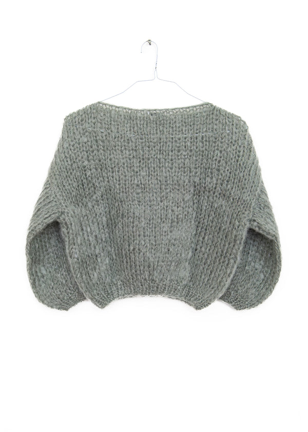 Mohair Big Sweater in Mudd, from Maiami