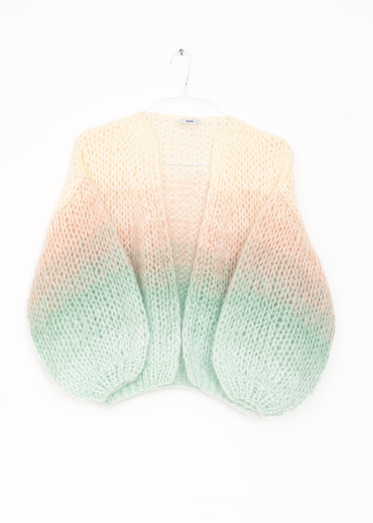 Mohair Bomber Cardigan Ombre, from Maiami