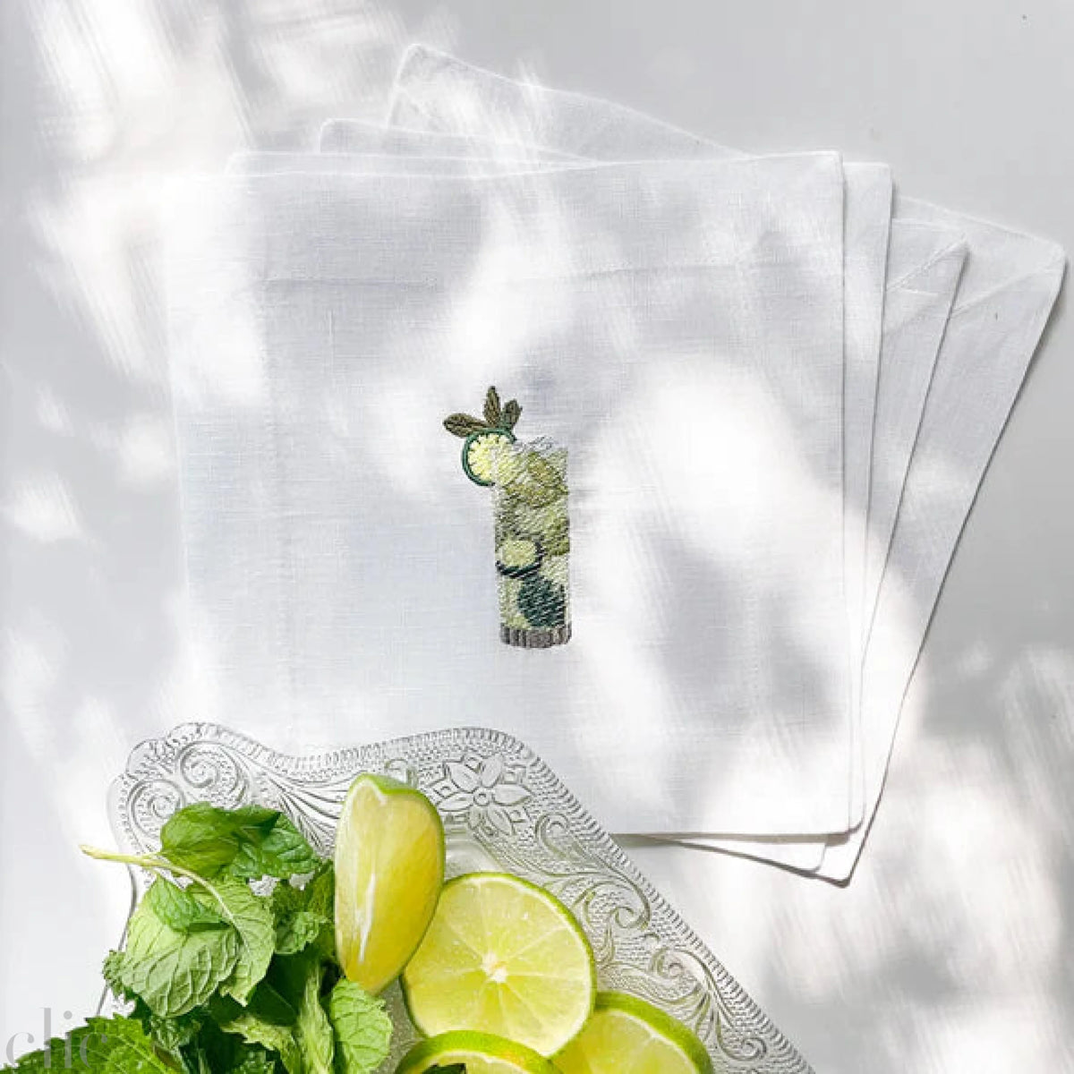 Mojito Cocktail Napkins, from Lettermade