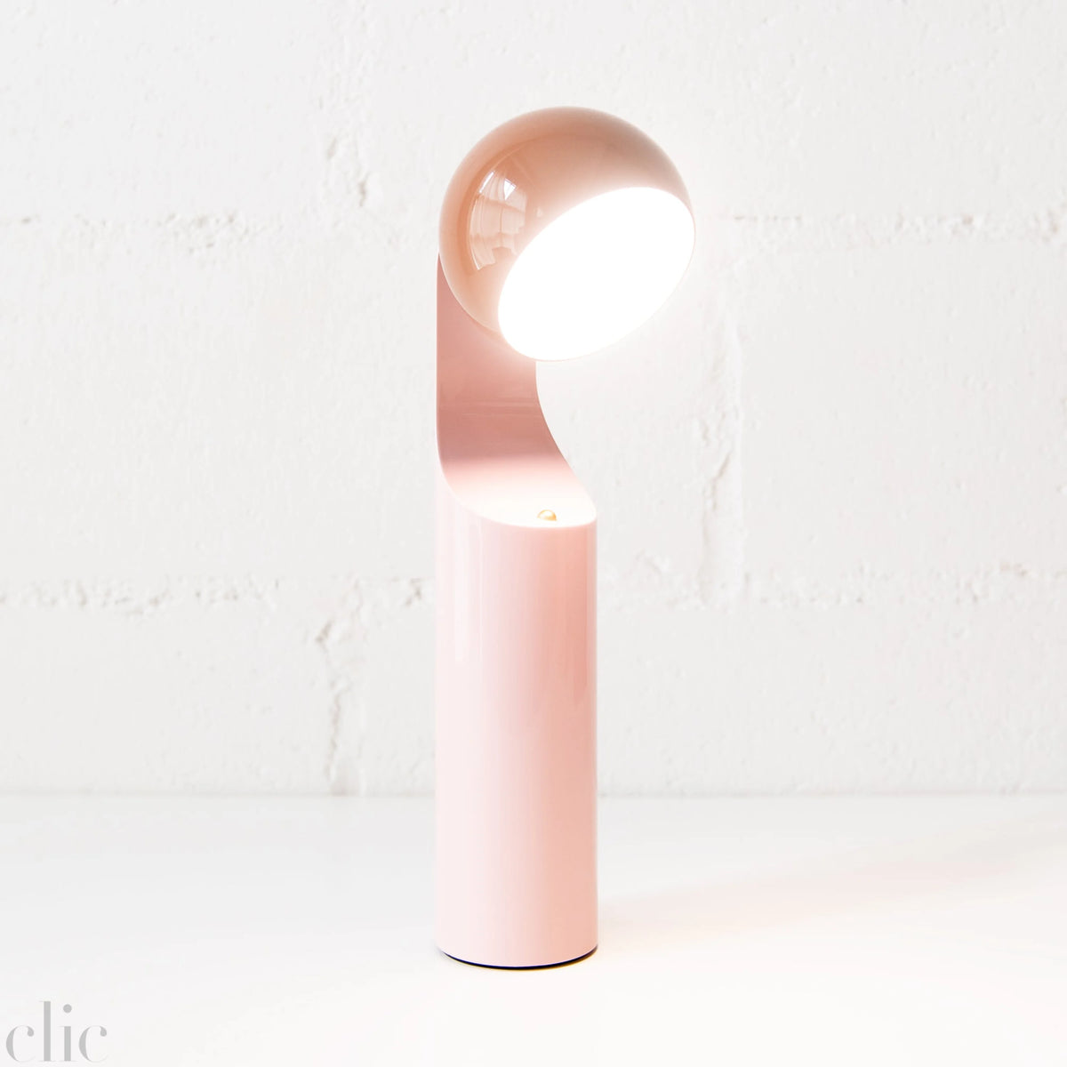 Portable Reading Lamp in Nutshell & Cameo Brown
