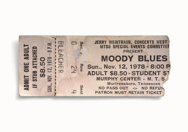The Moody Blues, Murphy Center, Murfreesboro, TN 1978 by Blaise Hayward