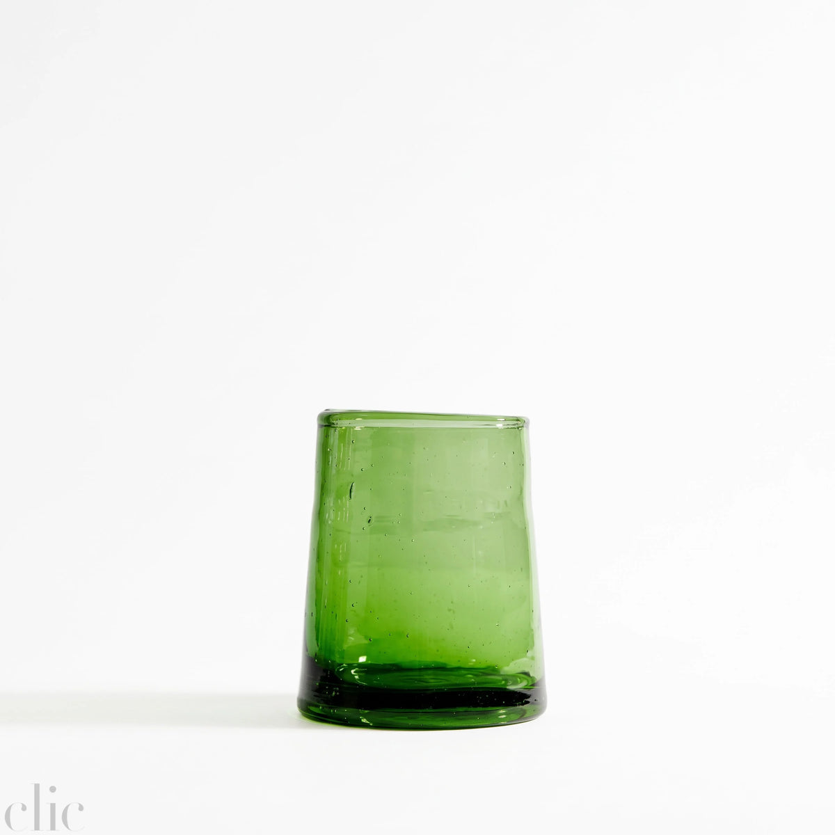 Moroccan Cone Glassware in Green