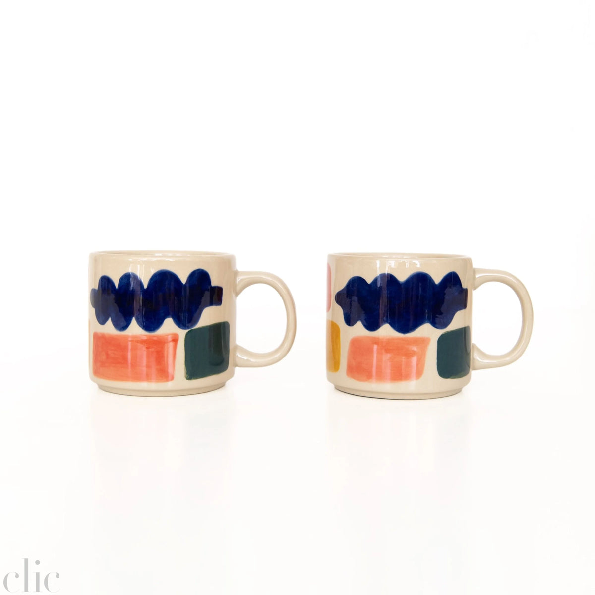 Mottle Stoneware Ceramic Mug, from Donna Wilson