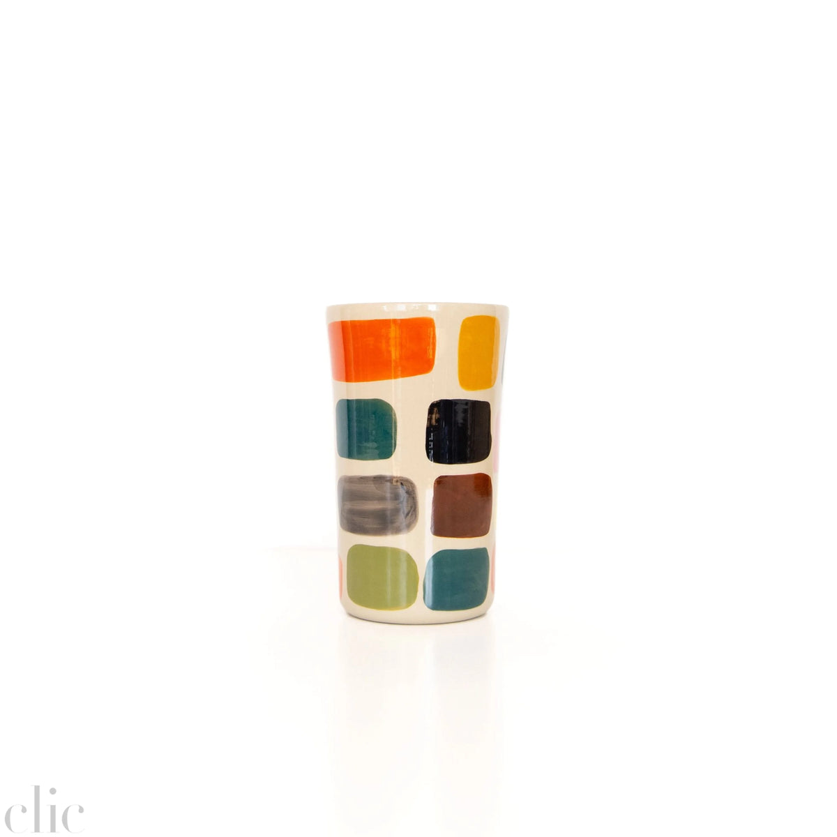 Mottle Stoneware Ceramic Vase, from Donna Wilson