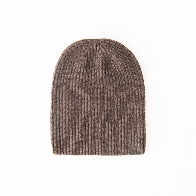 Cashmere Beanie in Falcon, from 8.6.4.