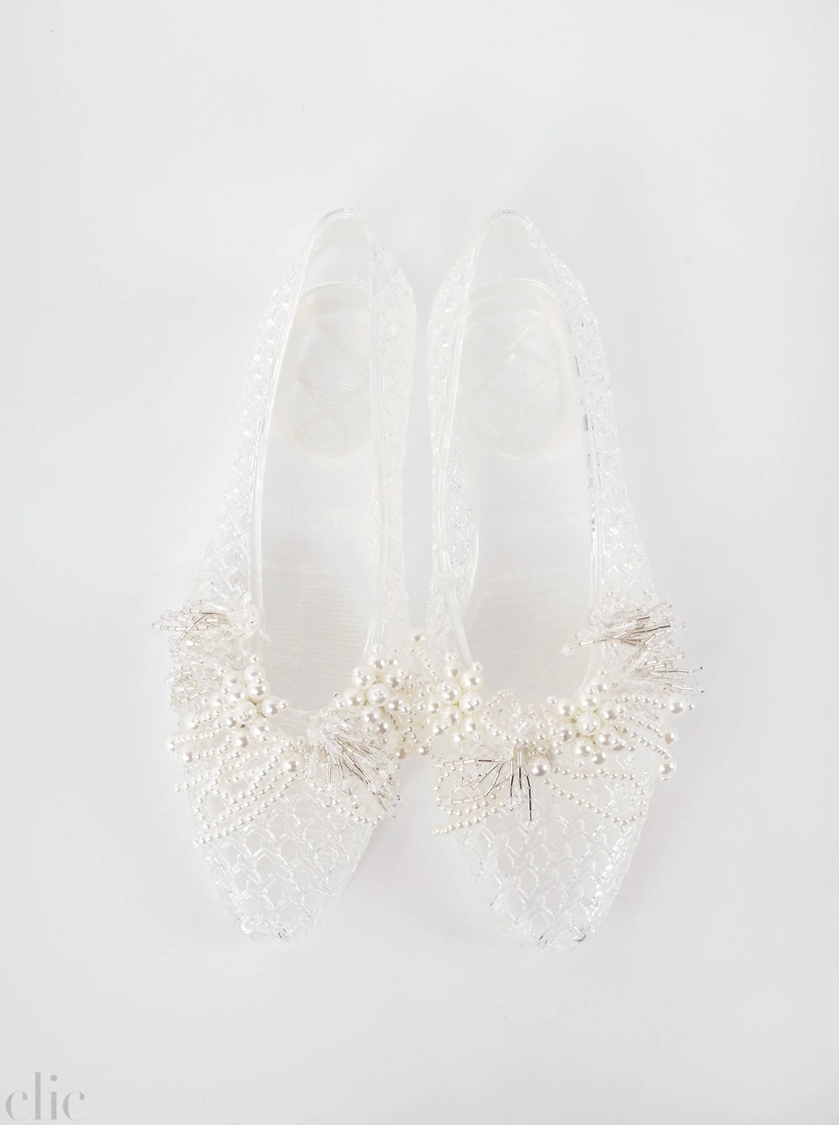 Muse Ballet Shoe in Clear, from Heavenly Jelly