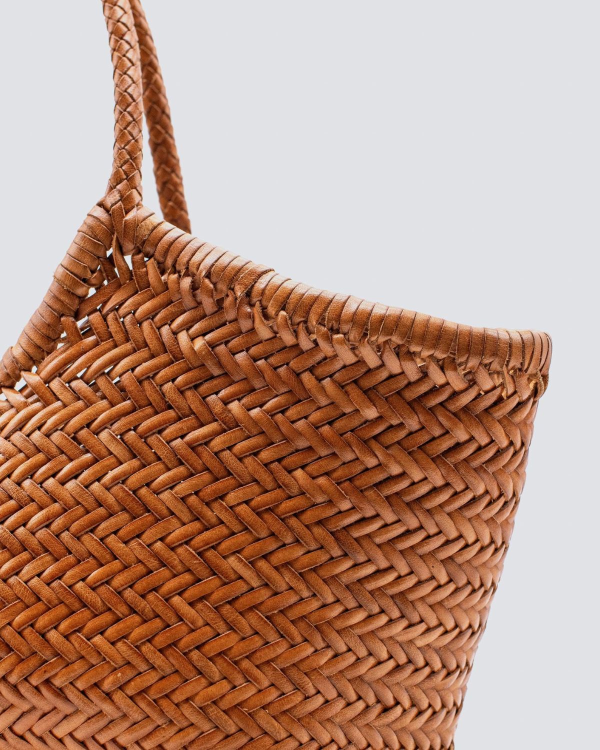 Nantucket Basket Bag in Tan, from Dragon Diffusion