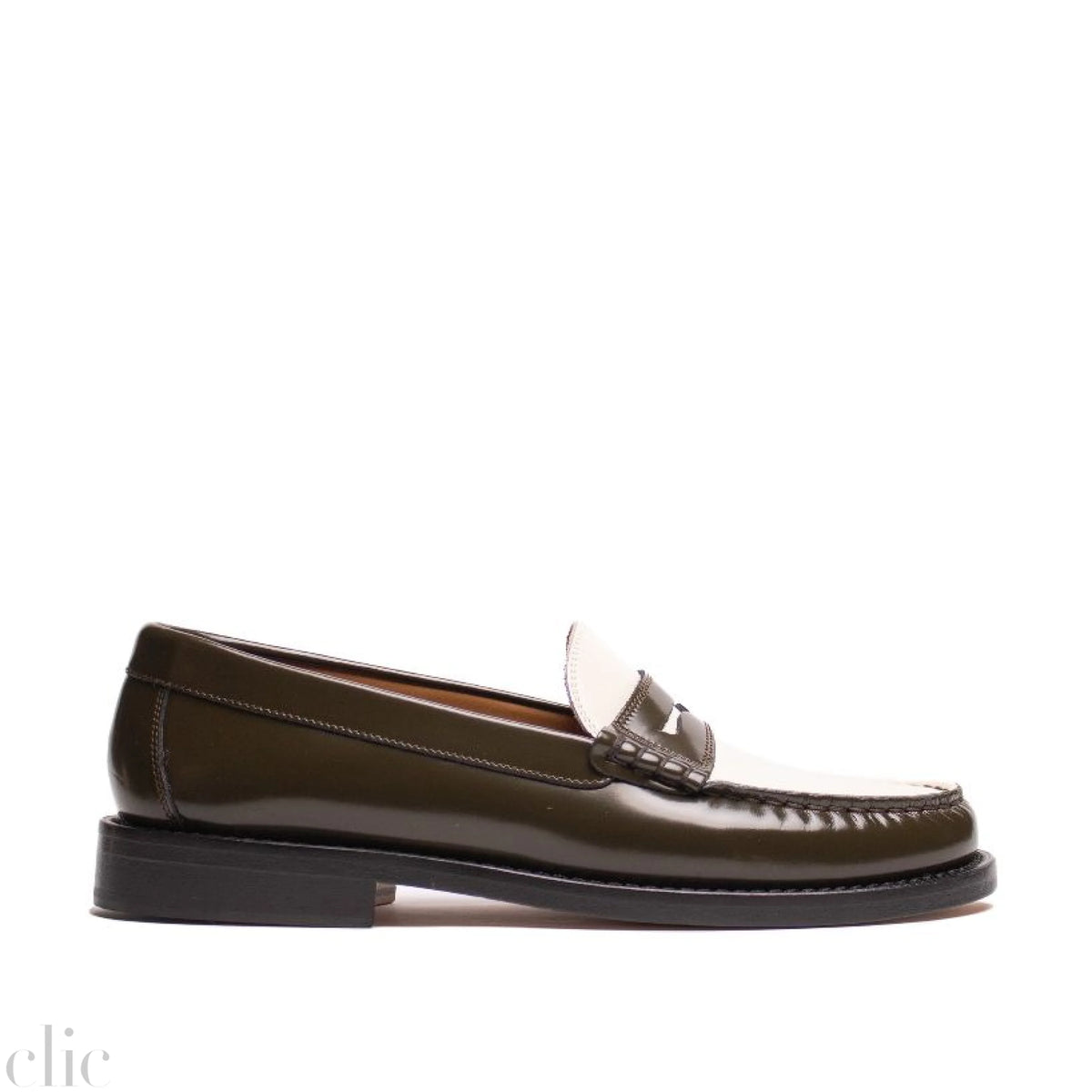 New York Shoes in Olive and Butter, from Sesa
