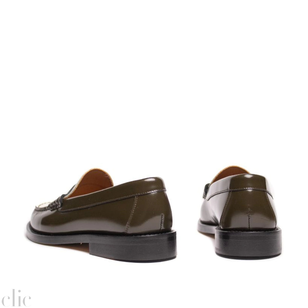 New York Shoes in Olive and Butter, from Sesa