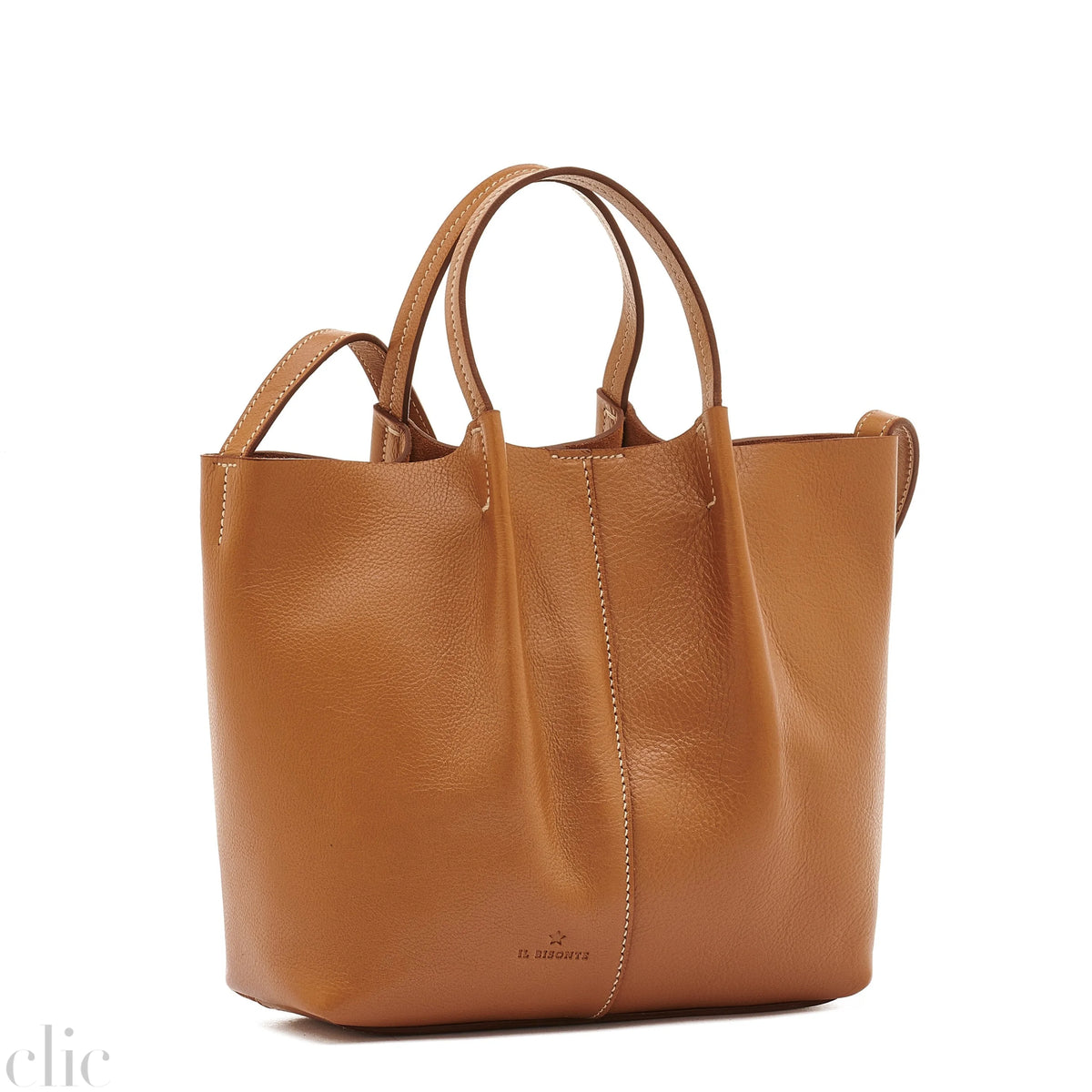 Nina Crossbody Bag in Gianduia, from IL Bisonte