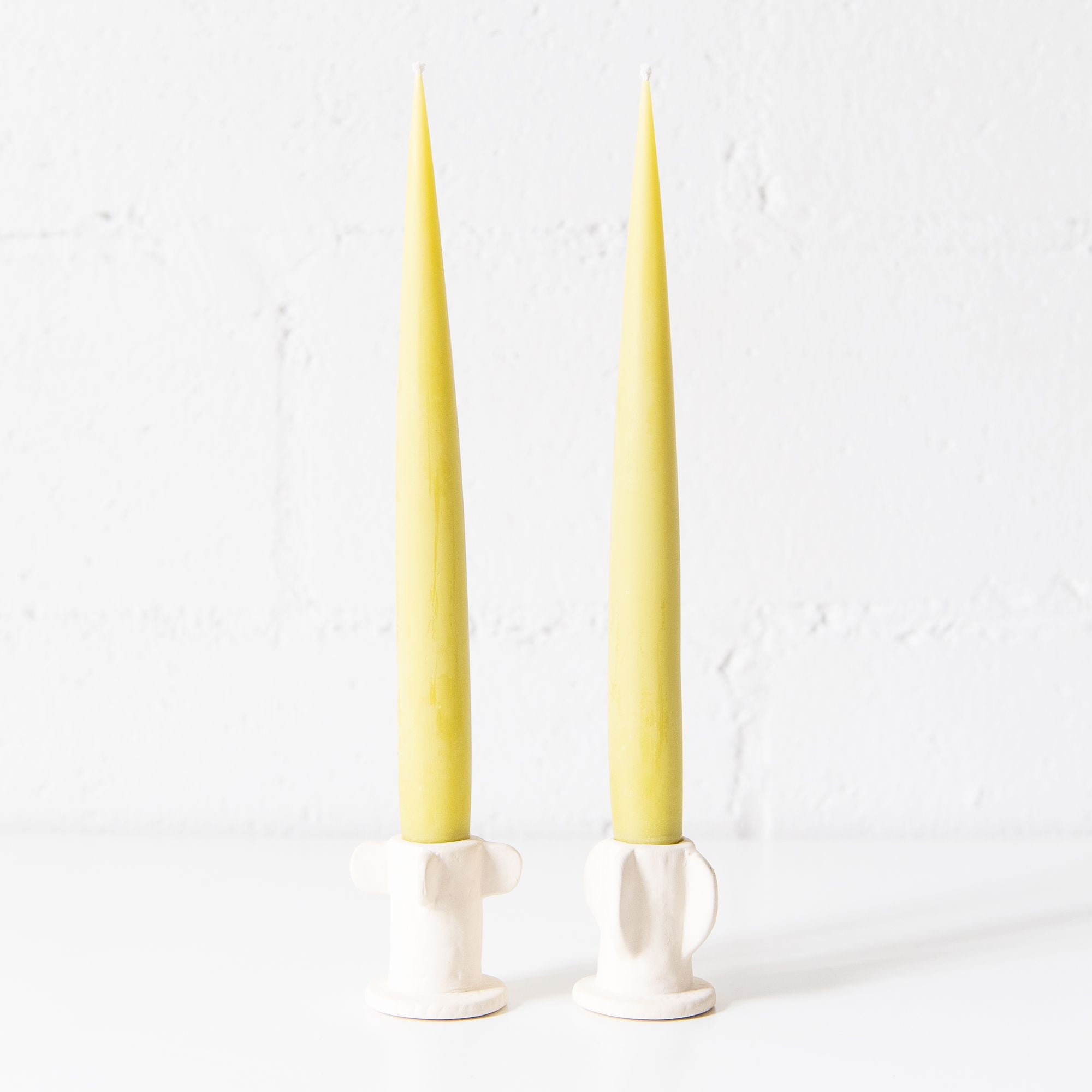 Apollo Taper Candle in Bamboo, from Greentree home