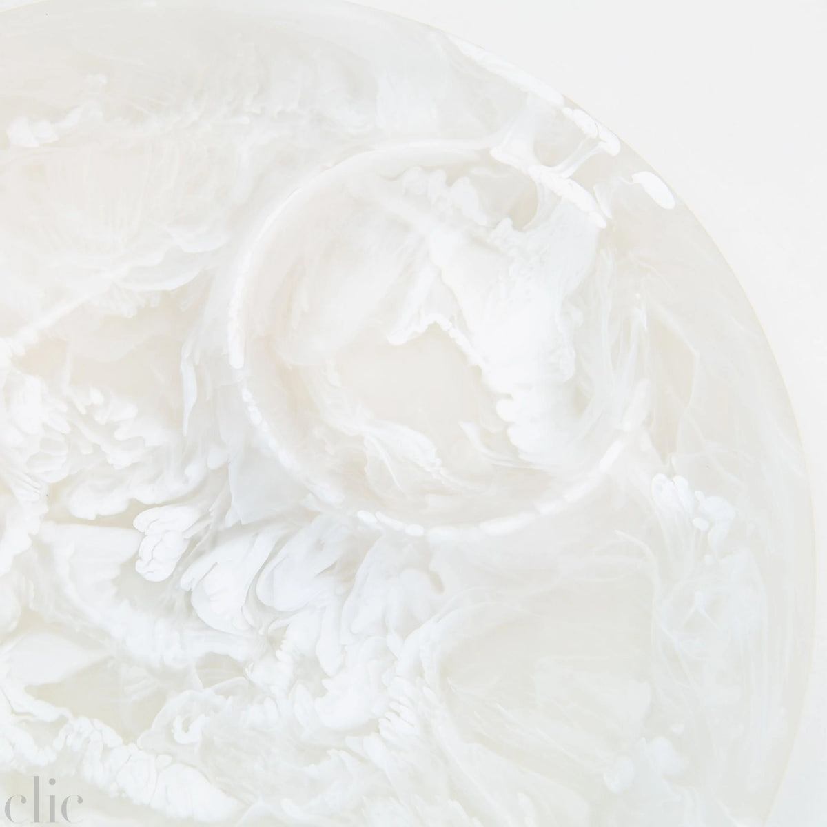 Chip N Dip Bowl in White Swirl, from Nashi Home