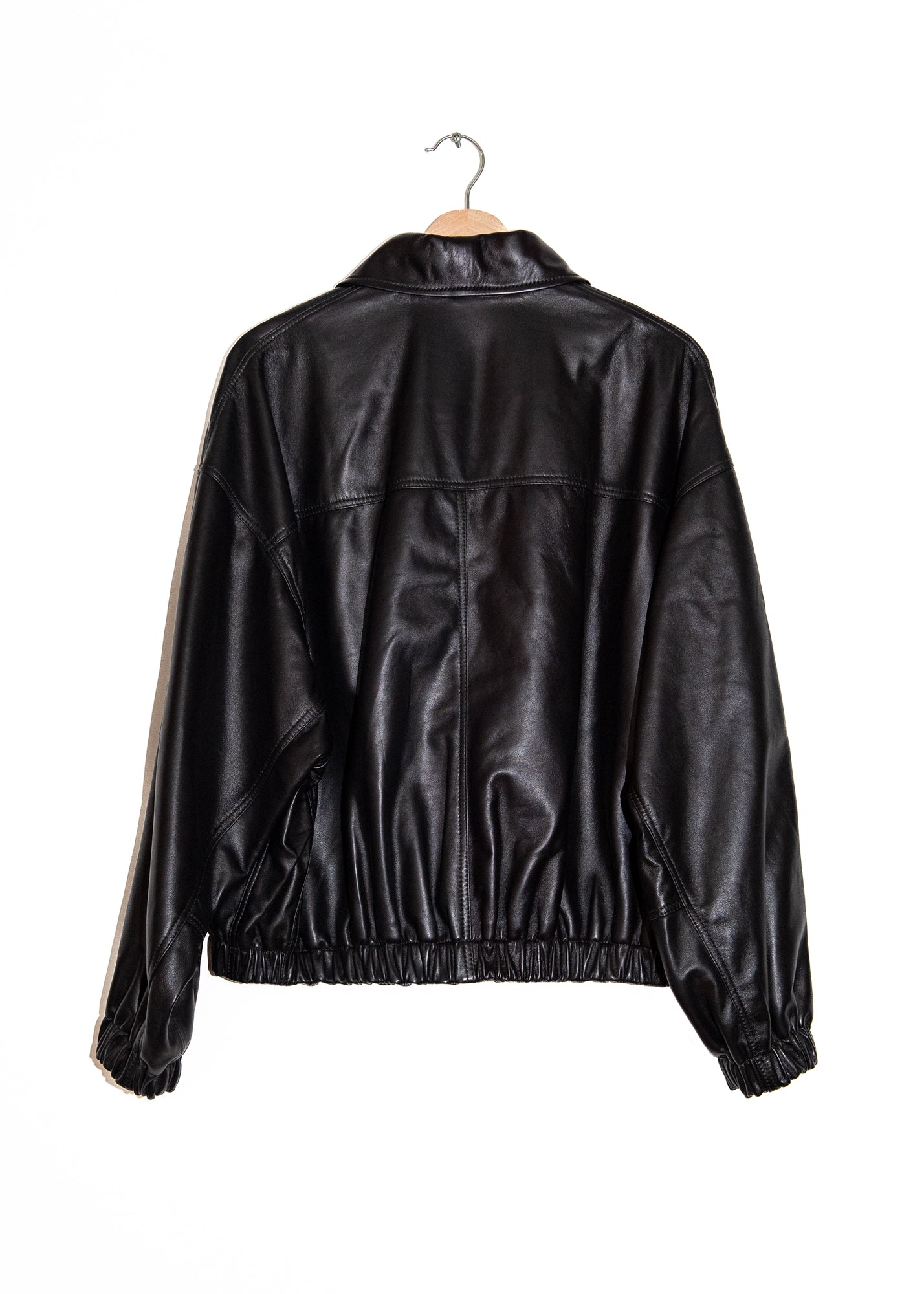Nappa Bomber Jacket in Black, from Cordera