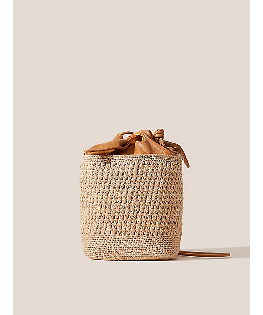 Campello Bag in Natural & Camel, from Hereu