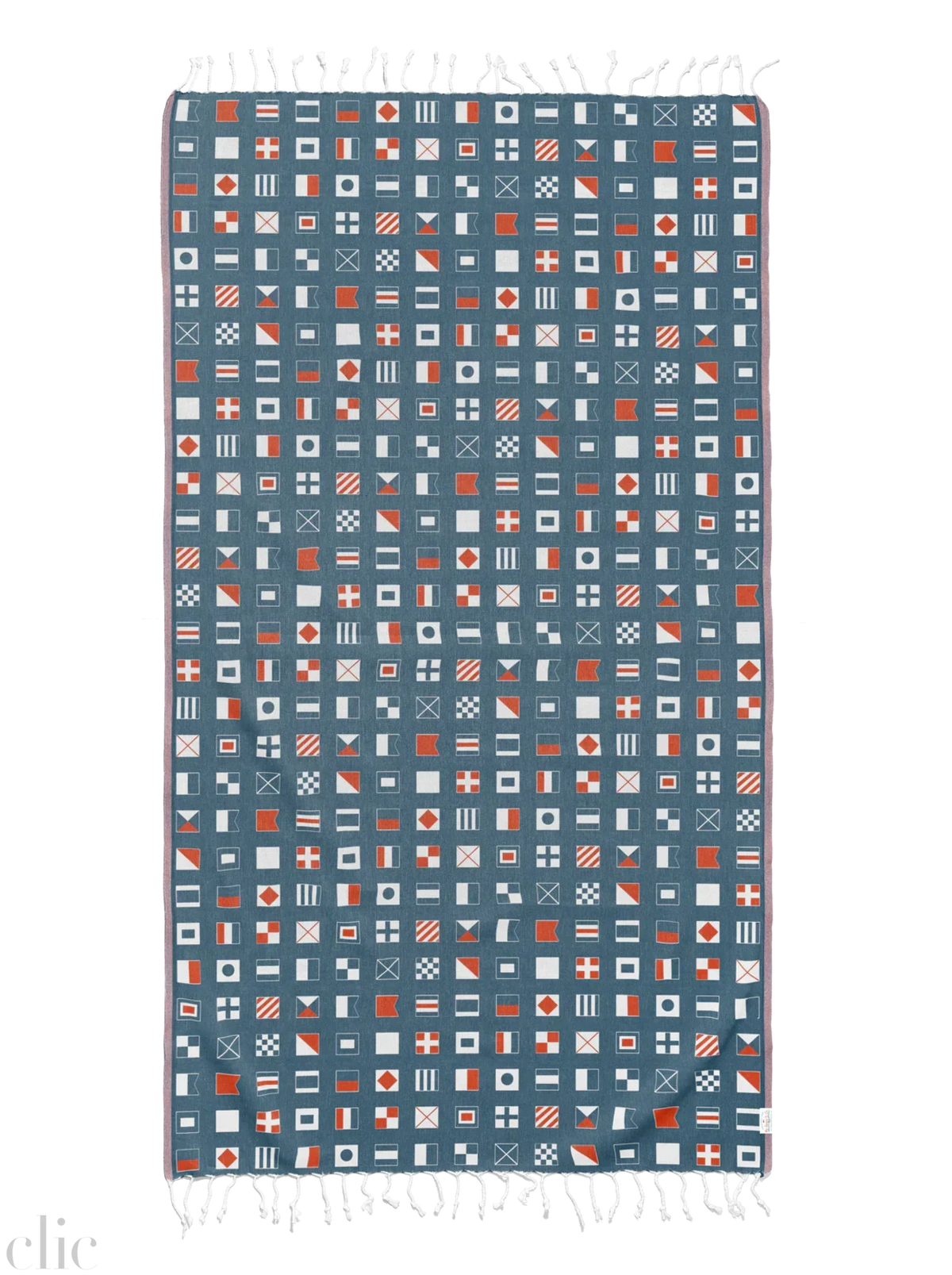 Turkish Beach Towel Nautical Flags