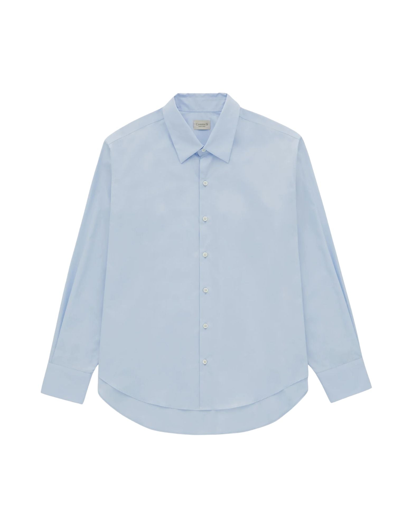 La Shirt Classica Poplin in Marina, from Comme Si