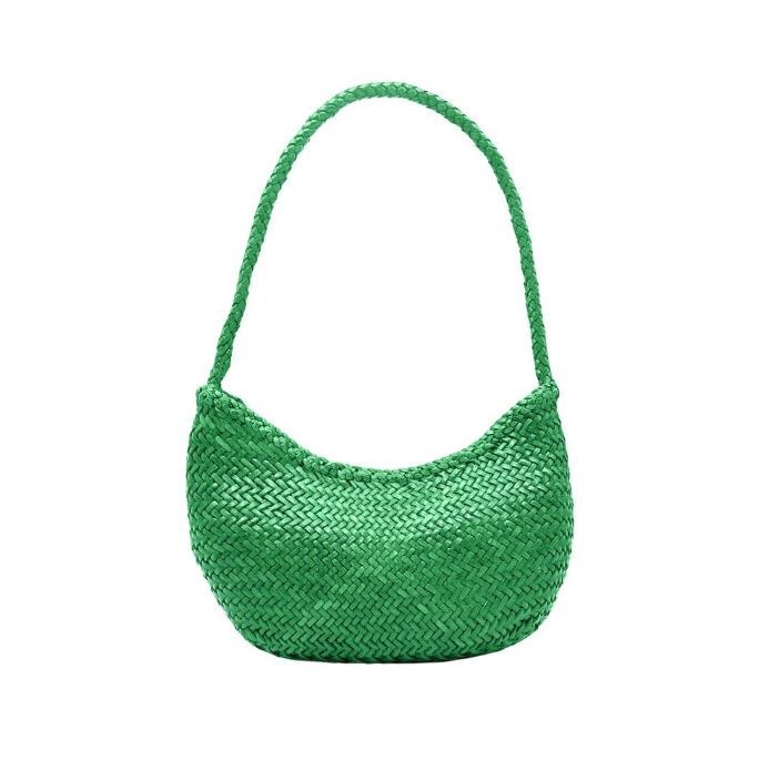 Nova Luna Bag in Parrot Green, from Dragon Diffusion
