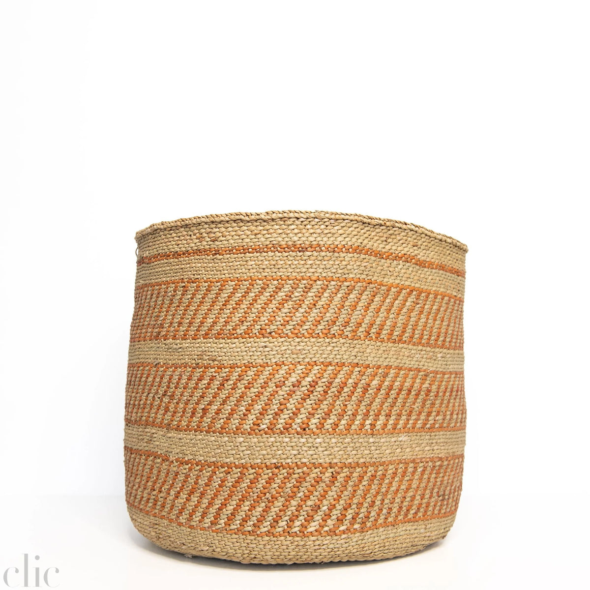 Extra Large Iringa Aburn Stripe Basket