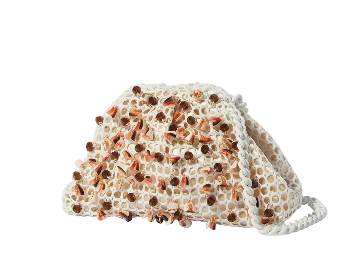 Oceana Mini Bag in Popcorn Cream, from Maria La Rosa