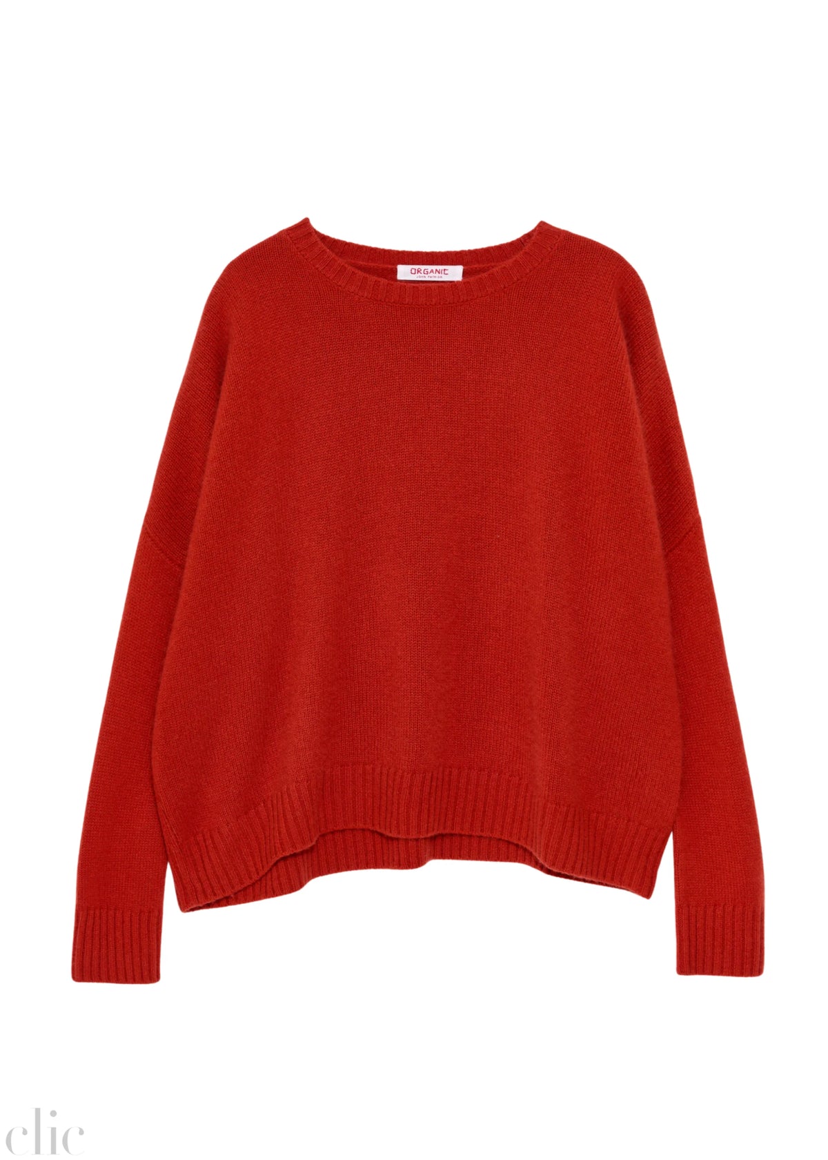 Cashmere Wide Pullover in Apricot, from Organic by John Patrick
