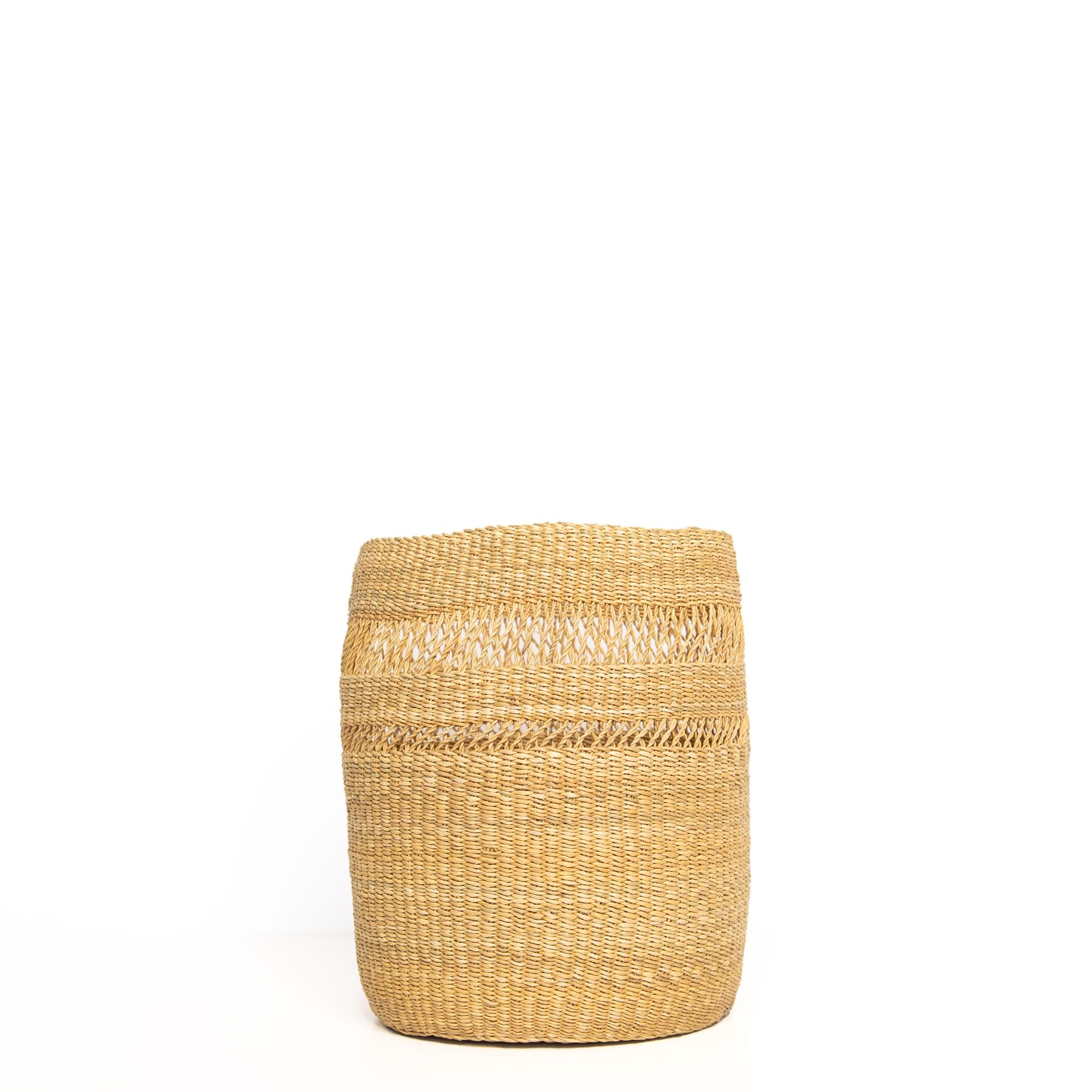 Medium Mixed Weave Wonder Basket in Natural