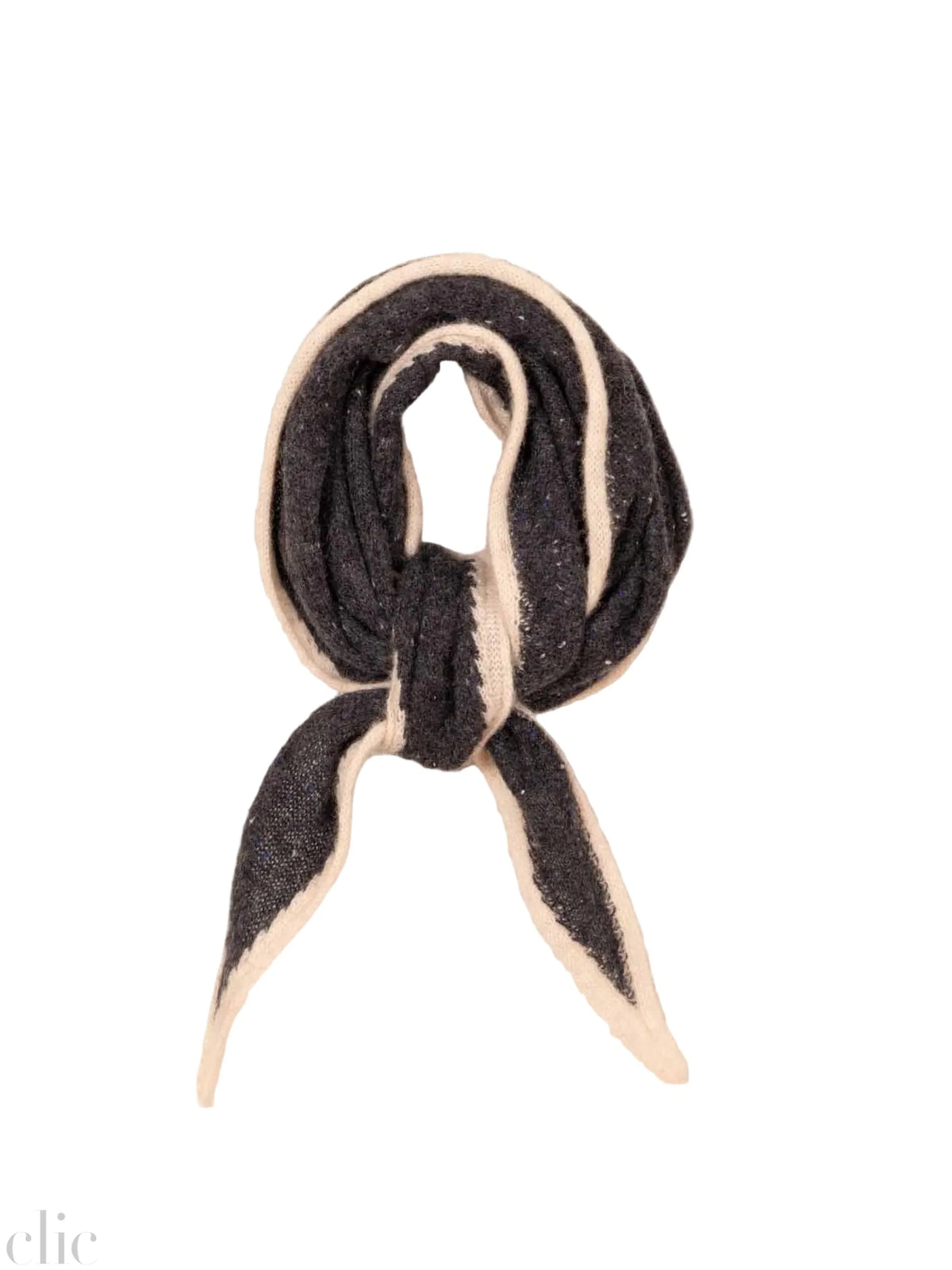 Cashmere Scarf in Charcoal, from Oats & Rice