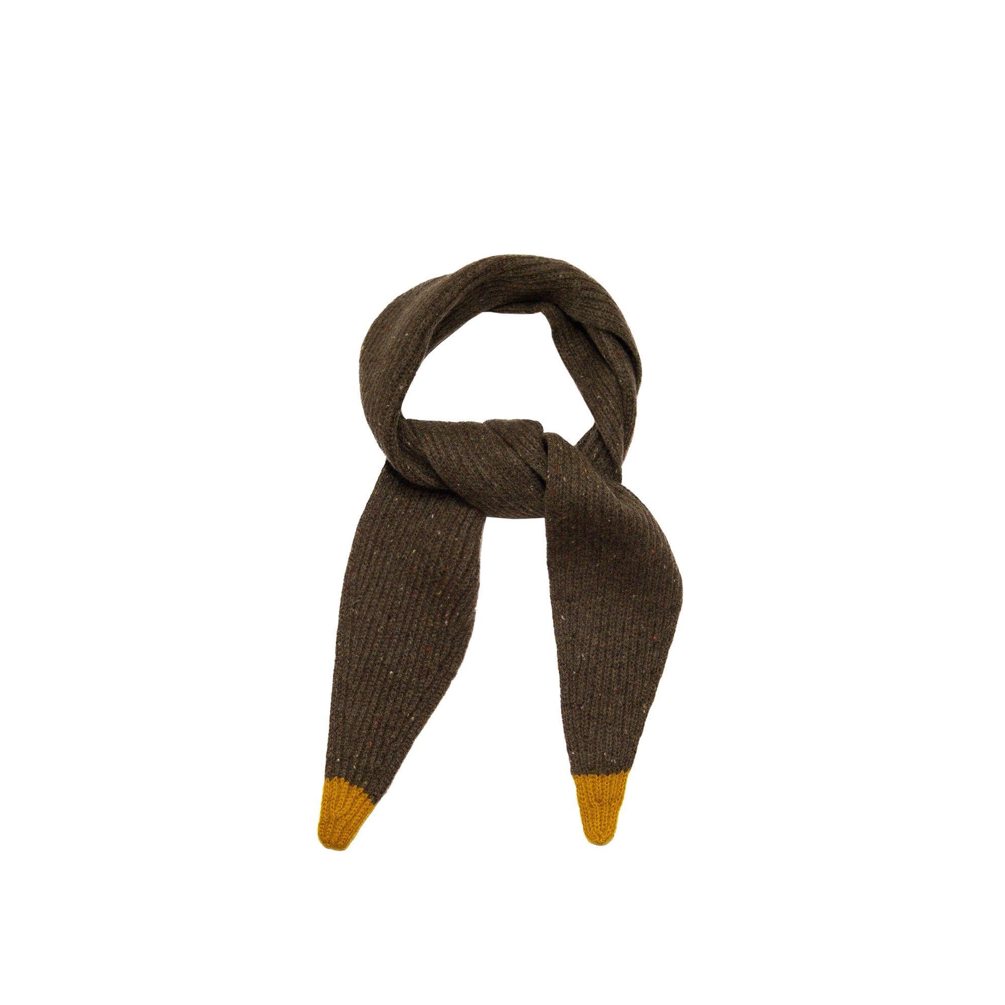 Dorothy Cashmere Neck Scarf Green, from Oats and Rice