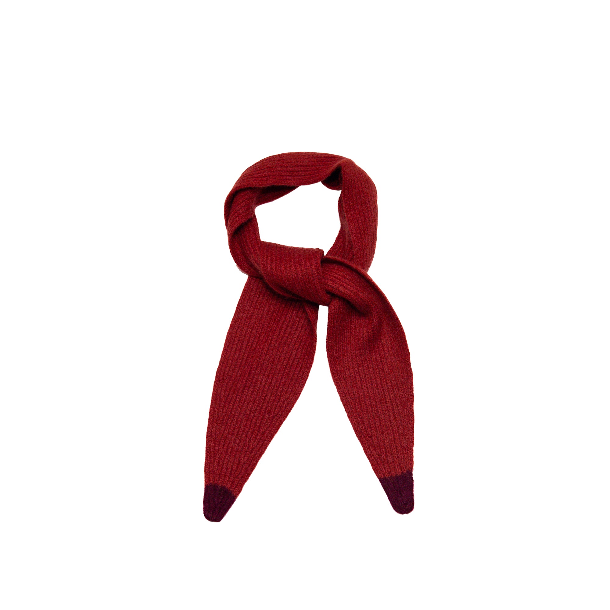 Dorothy Cashmere Neck Scarf Red, from Oats and Rice