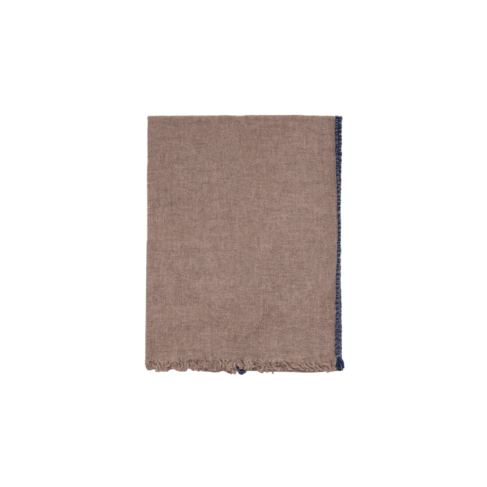 Weaver Cashmere Scarf in Beige, from Oats and Rice