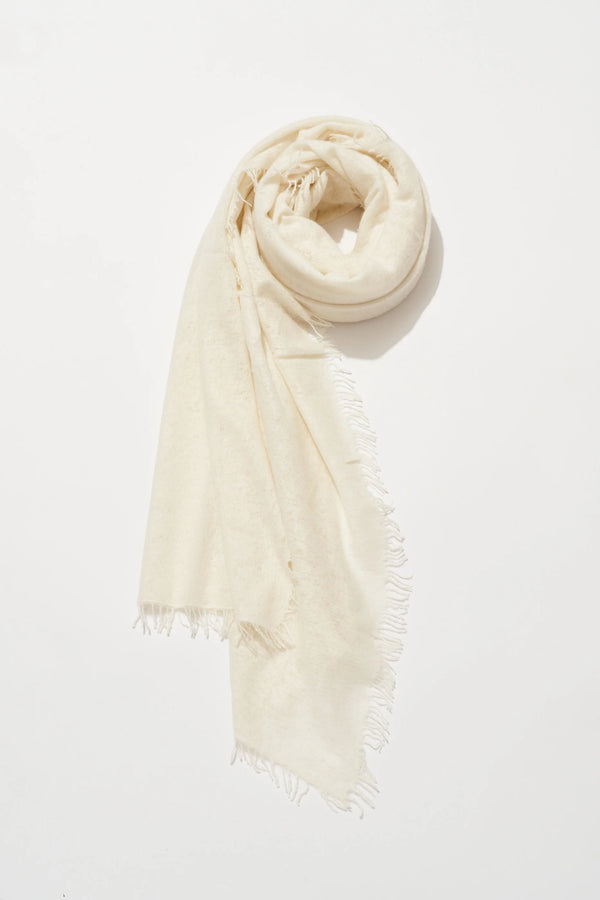 Cashmere Felted Stole in Cloud, from Organic by John Patrick