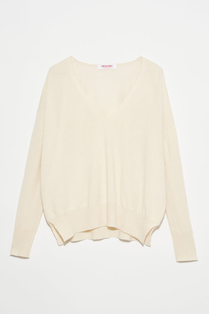 Cashmere V-Neck Sweater from Organic by John Patrick