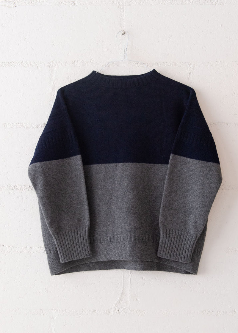 Heriot Bicolor Knitted Top, from Nichoson & Nicholson