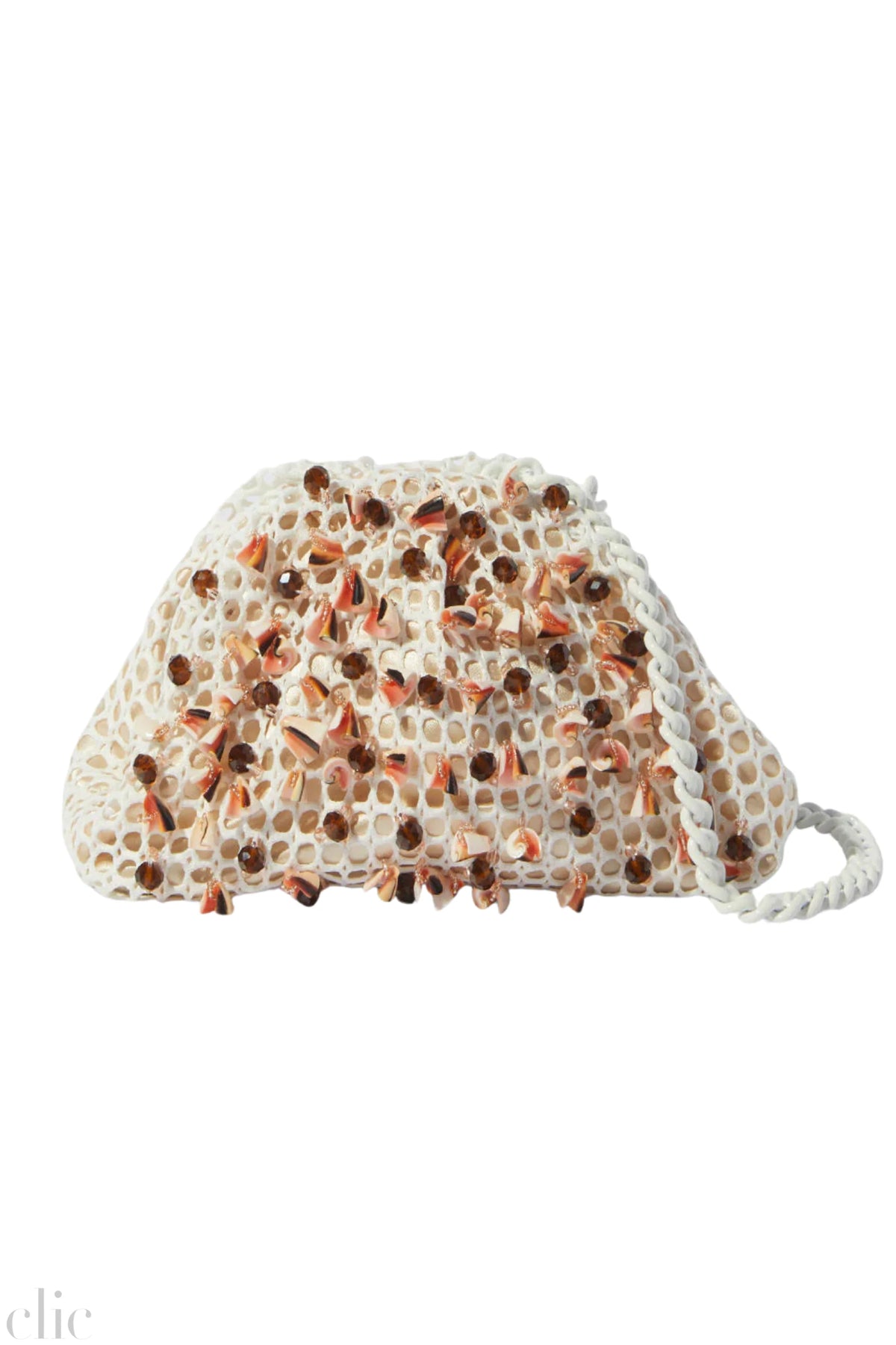 Oceana Mini Bag in Popcorn Cream, from Maria La Rosa