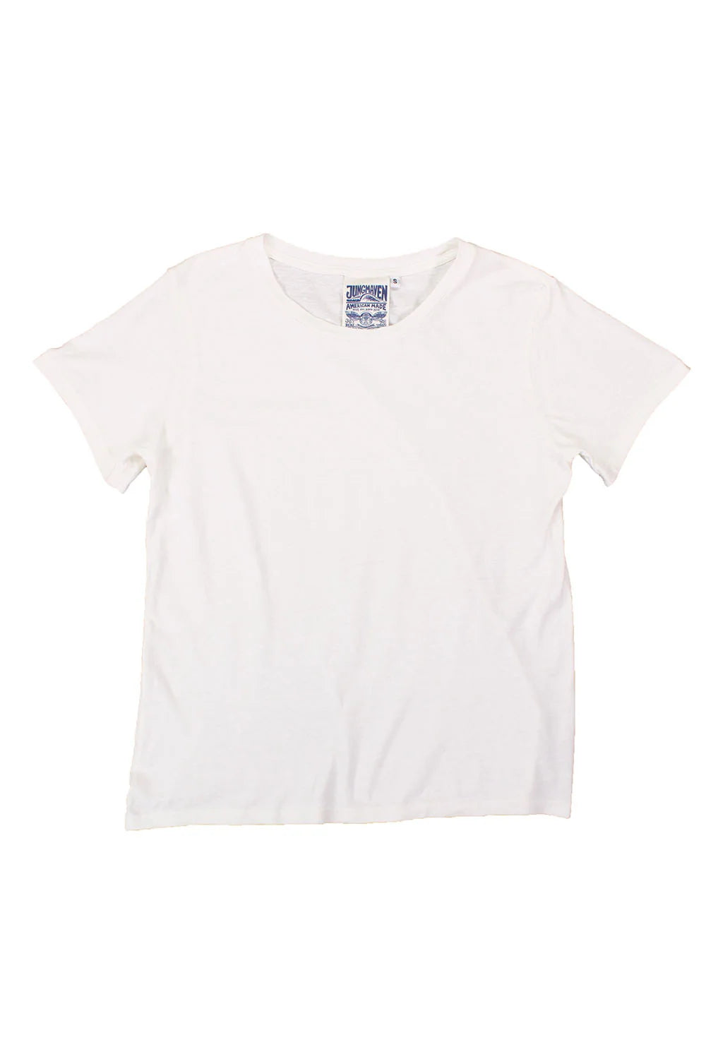 Ojai Tee in Washed White, from Jungmaven