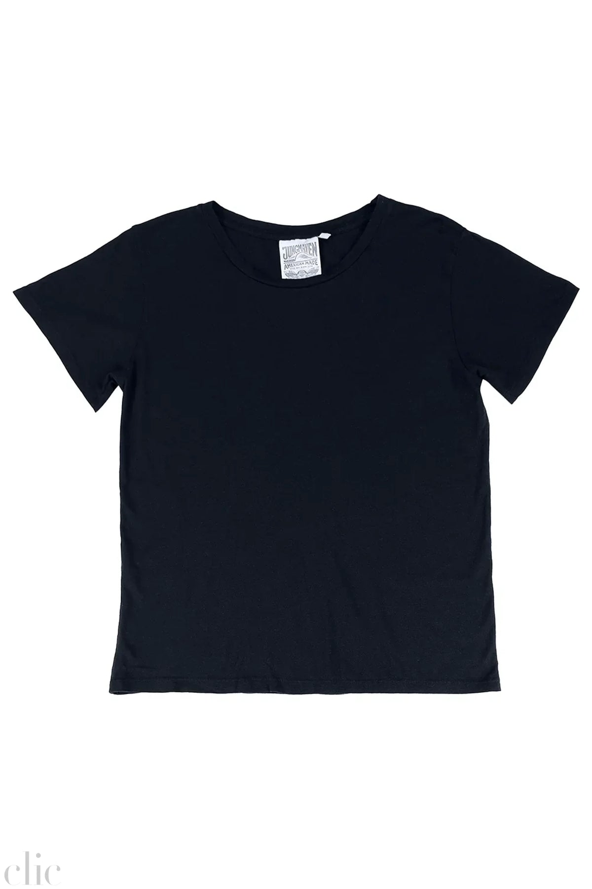 Ojai Tee in Black, from Jungmaven