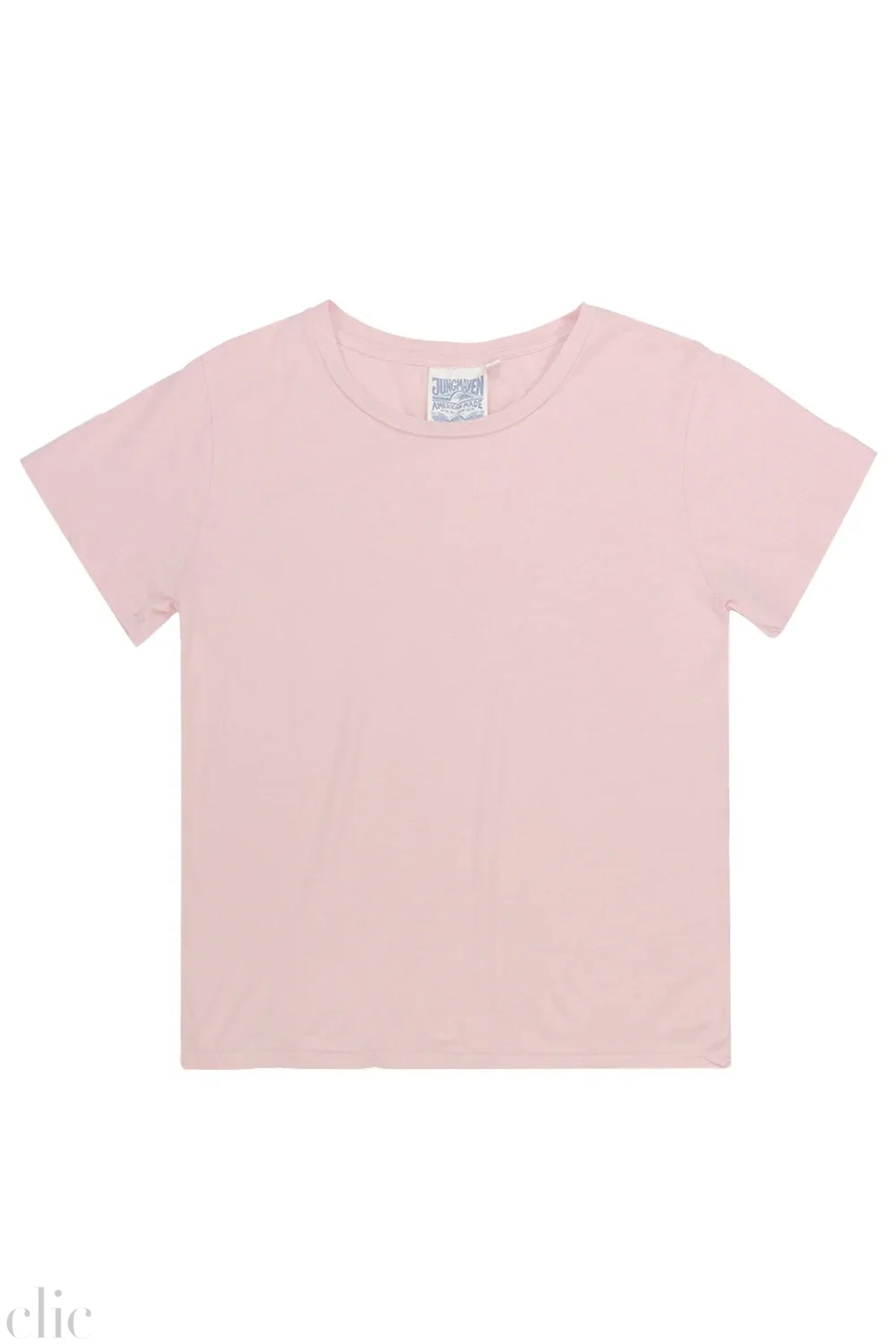 Ojai Tee in Rose Water, from Jungmaven